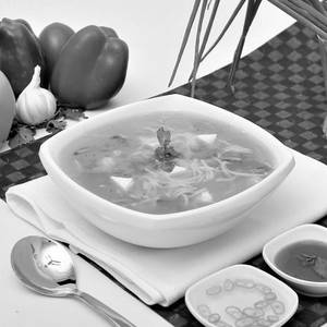 Chicken Talumein Soup