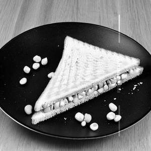 Corn cheese sandwich