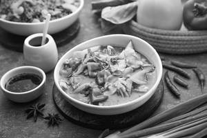 Mixed Vegetables In Green Chilli Sauce (full)