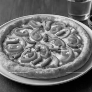 Onion Tomato Capsicum Pizza (10Inch)