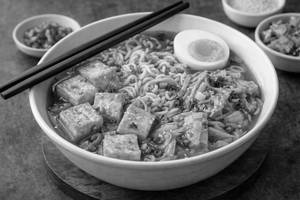 Kimchi Tofu Ramen