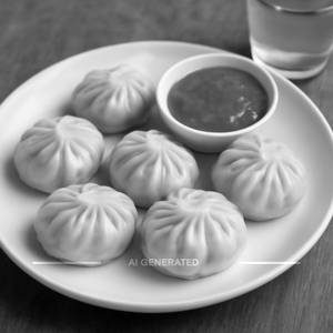 Veg Momos Steamed
