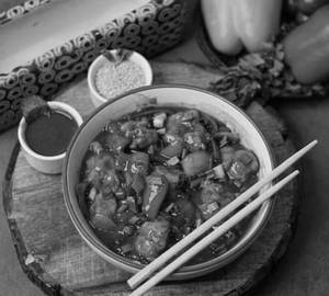 Chicken Hot Garlic Gravy
