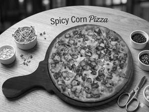 Spicy Corn Pizza