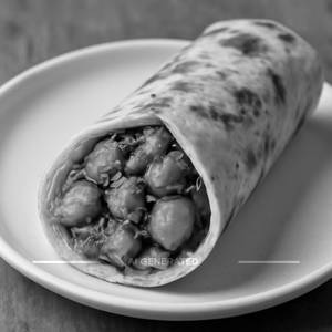 Chatpata Aloo Chaat Roll