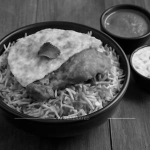 Chicken Mughali Biryani [Serves 1-2, 750 Ml]