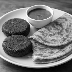 Veg galawat kabab +2ps Paratha