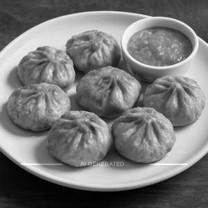 Veggie Pan Fried Momos