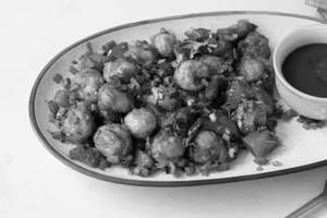Mushroom Manchurian