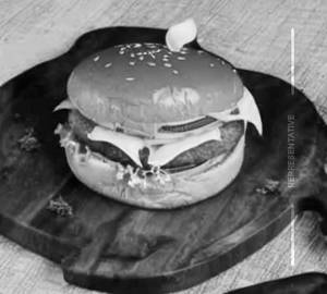Jain cheese burger