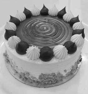 Eggless - Butter Scotch Cake  - 500 GM