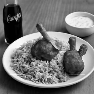 Mutton Biryani With Lollipop