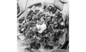 Nachos With Refried Beans