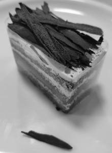 Eggless Black Forest Pastry