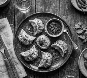 Chicken momos crispy fried
