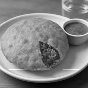 Hing Kachori (For Identification 4: Dots)