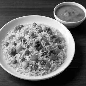 Veg Pulav With Curry