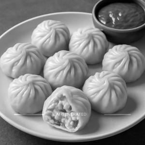 Corn And Paneer Steamed Momos