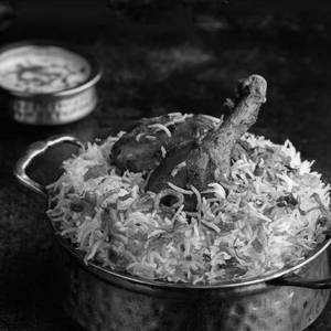 Chicken joint biryani [half]
