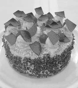 Eggless - Black Forest Cake  - 500 GM