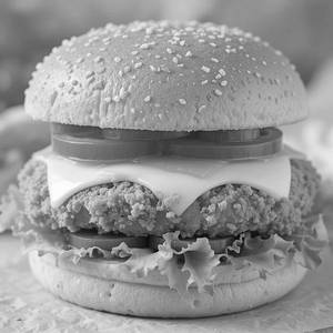 Peri Peri Cheese Veg Burger