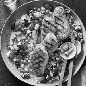 Grilled Chicken with Vegetable