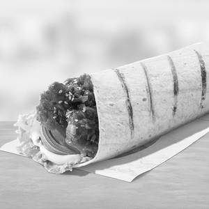 Korean Chicken Wrap