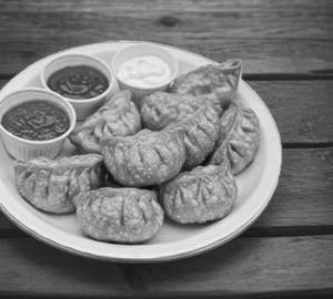 Chicken fried momos