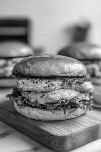 Garlic Chicken Burger