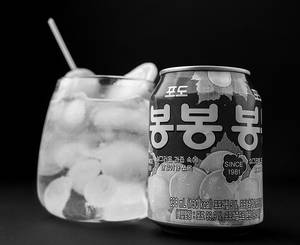 Korean Grape Cold Beverage [200ml can]