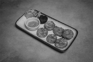 Fried Momo With Peri Peri