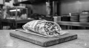 Chicken Achari Shawarma