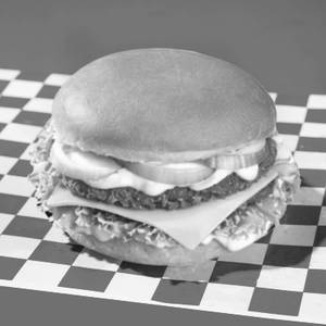 Crispy Chicken Cheese Burger