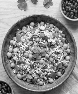 Protein Bliss Chickpea Chaat - High Fiber Salad