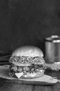 Indian Spicy Chicken Burger