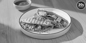 Wholesome Wheaty Delight: Veggie Paneer Roti Wrap (  2 Pieces )