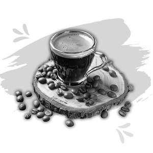 Americano Black Coffee with Water