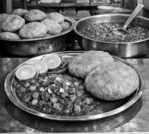Litti Chole 1 Plate