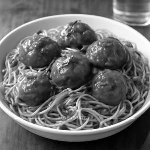 Veg Manchurian Noodles