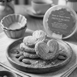 Eggless French Hearts [ 150 G]