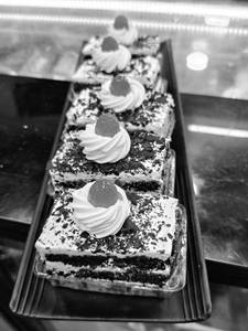 Eggless Black Froest Pastry