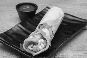 Cheese Mix Veg Kathi Roll