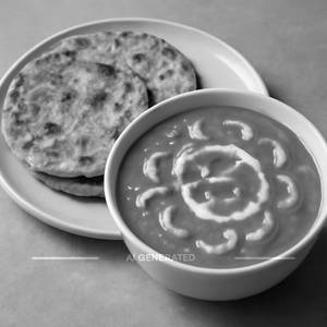 Kaju curry+ 2 Missi Roti