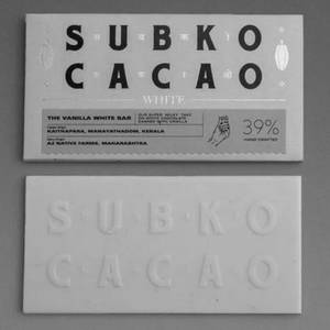 Vanilla White Chocolate Bar