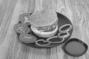 Veg Double Tikki Burger