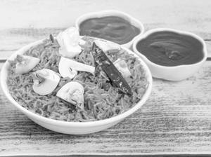 Mushroom Fried Rice