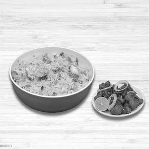 Chicken Fried Rice + Chicken 65