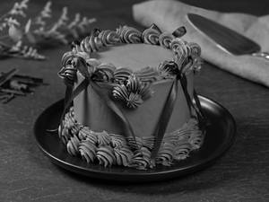 Ribbon Milk Chocolate Cake