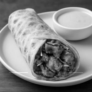 Paneer Tawa Shawarma