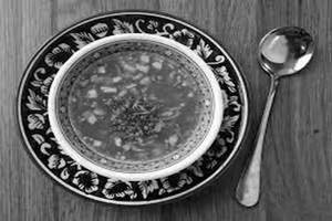 Veg Burnt Garlic Soup